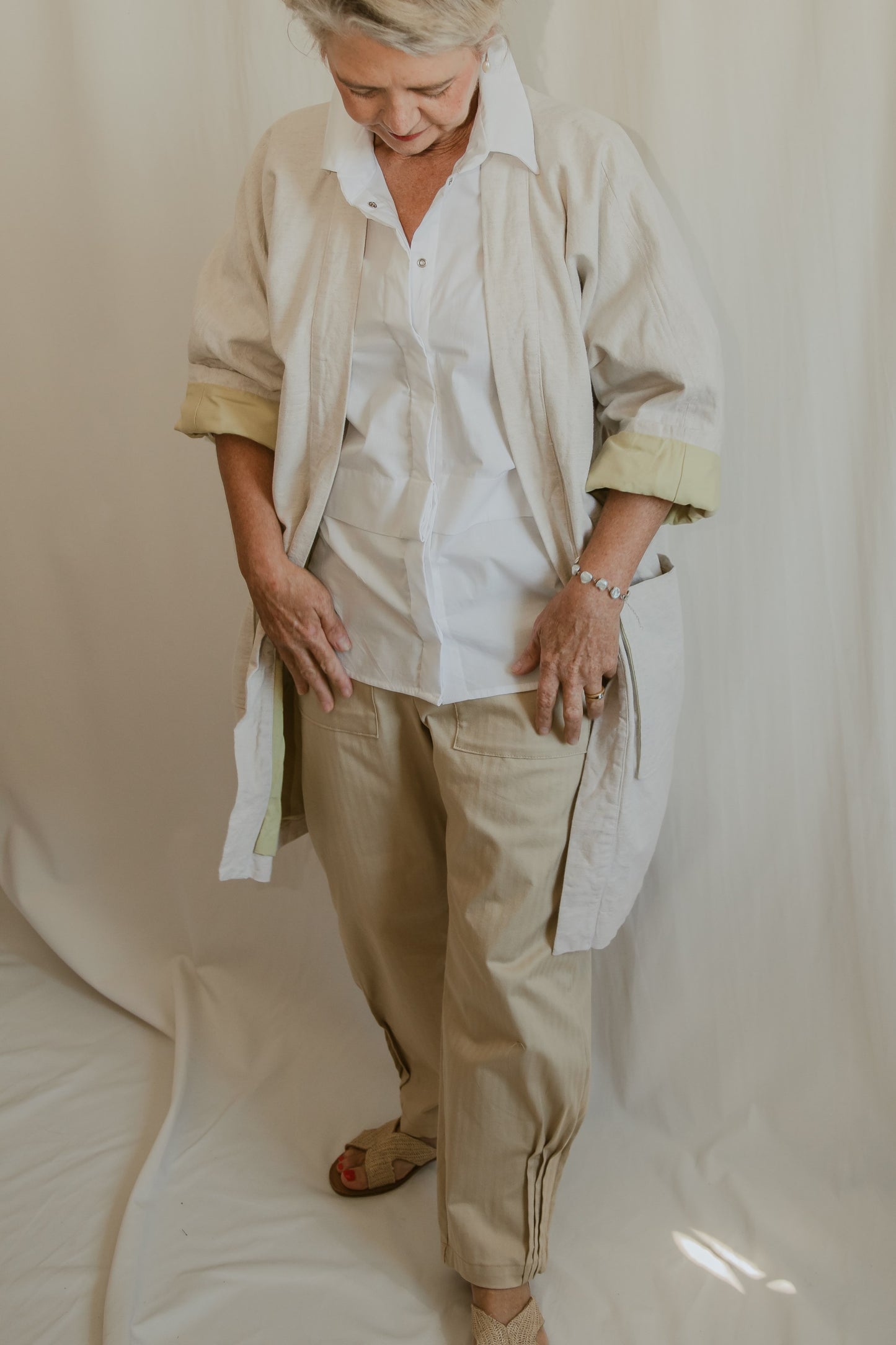 Cotton Kimono Autumn Coat
