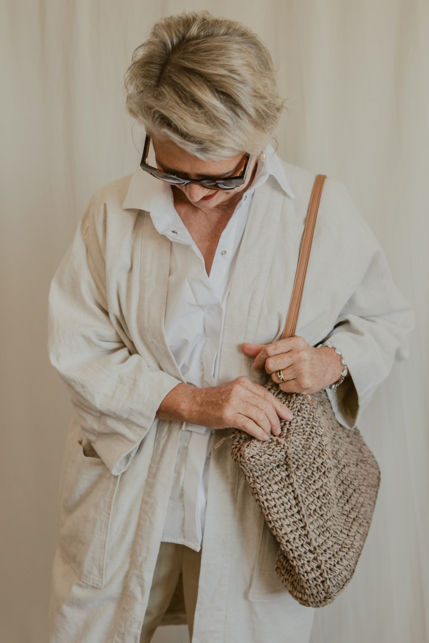 Cotton Kimono Autumn Coat